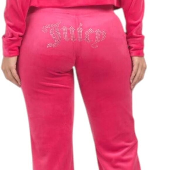 Juicy Couture Velour Vixen Pink  Tracksuit - Picture 5 of 5